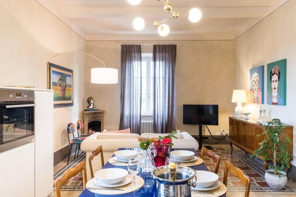 Casa Maria - Attico Di Lusso Vicino Alle Mura Lucca Exteriör bild